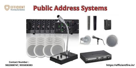 Parts Of A Public Address System Printable Templates