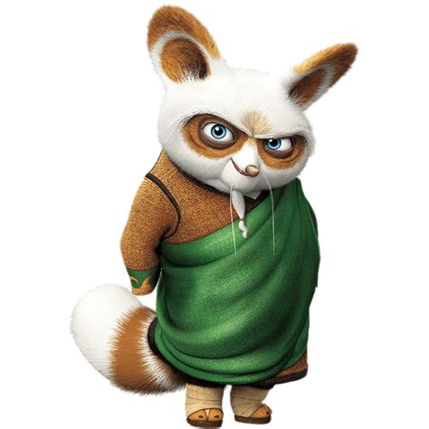 The franchise includes a film trilogy. Check out this transparent Kung Fu Panda Master Shifu with ...