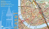 Kanton Basel-Stadt und Stadt Basel - stadtplan