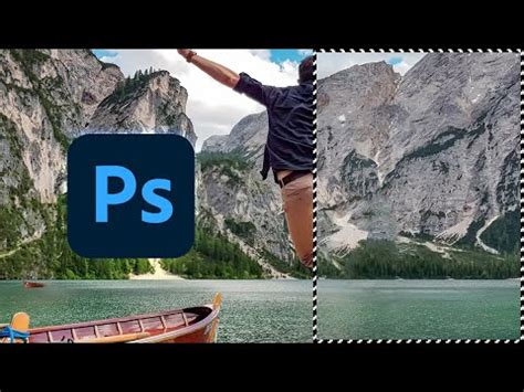 How To Remove A Person From A Photo In Photoshop Using Content Aware Fill Youtube