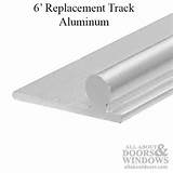 Pictures of Aluminum Sliding Door Track Replacement