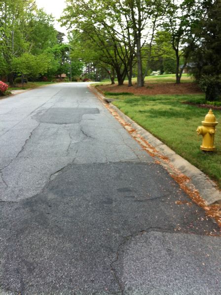 Pavement Problems Issue Dunwoody GA SeeClickFix Web And Mobile Government
