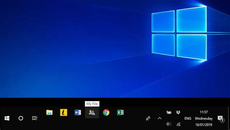 Home Windows 10 Taskbar