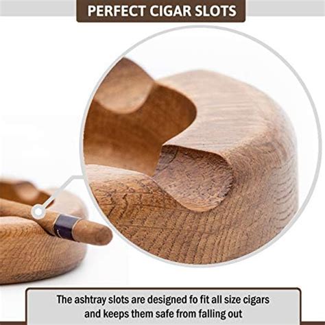 Mapa Burl Unique Design Cigar Tray Wooden Cigar Ashtray Cigar Lovers Gift For Men Gift For