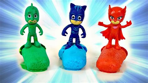 Pj Masks Toys Learn Colors With Pj Masks Ice Cream Popsicles And Pj