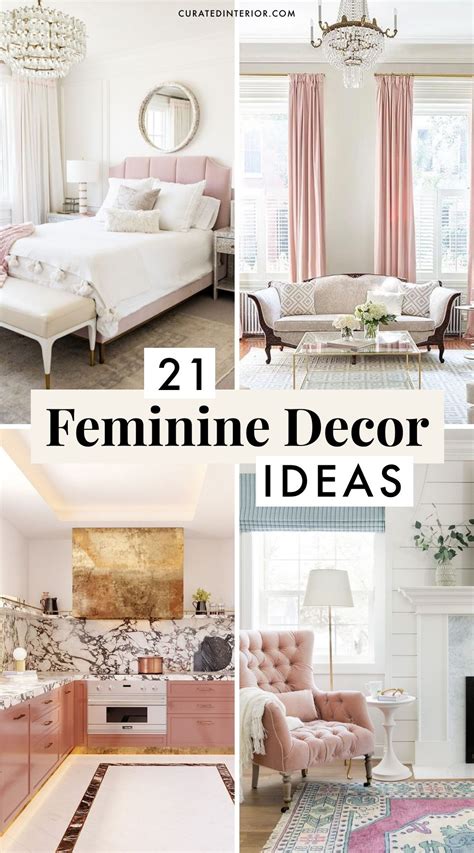 21 Gorgeous Feminine Home Decor Ideas
