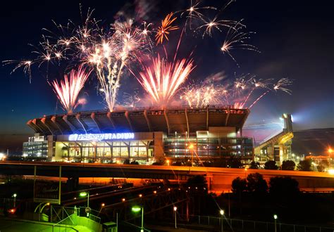 Firstenergy Stadium Fireworks Home Of The Cleveland Browns Flickr