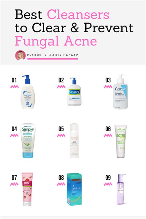 Best Cleansers For Acne And Fungal Acne Prone Skin Best Acne Cleanser