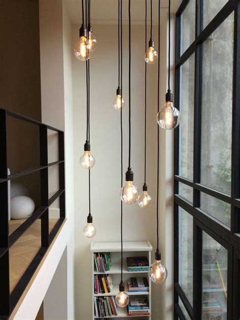 We have pendant lamps and shades available in. Pin by Raghavendra Raghu on staircase | High ceiling ...