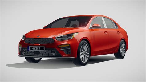 Kia Forte 2019 Buy Royalty Free 3d Model By Squir3d Squir3d
