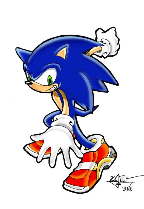 Sonic By Vanegaku On Deviantart
