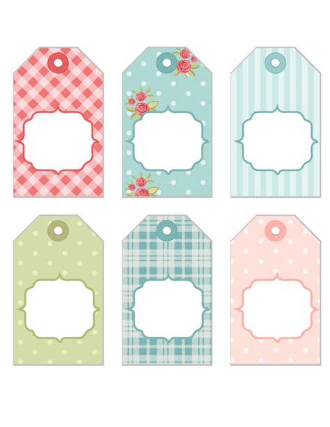 Article by play party plan. FREE Printable Shabby Chic Tags - Bridal Shower Ideas - Themes