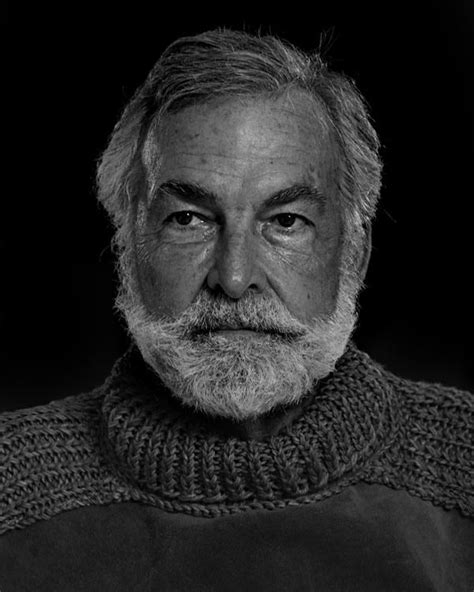 Ernest Hemingway Portrait Famous Photos Hemingway