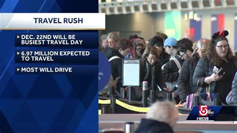 Holiday travel rush is on - YouTube