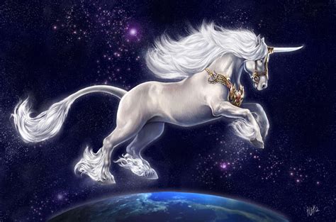 The Unicorn By Flycan On Deviantart Unicorn Art Unicorn Fantasy