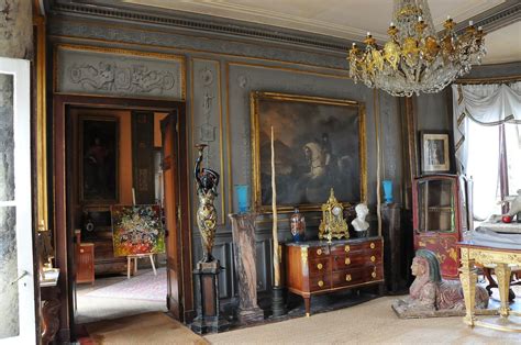 The Interiors Of Chateau De Malmaison Malmaison Victorian Walls