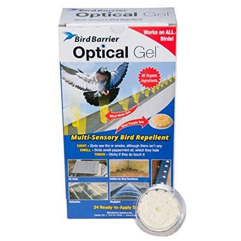 Bird Barrier Optical Gel 24 Pack Multi Sensory Bird Repellent