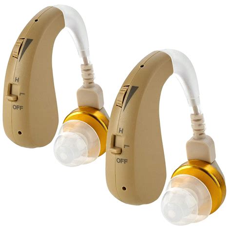 Medca Digital Hearing Amplifier Pair Behind The Ear Left And Right Bte