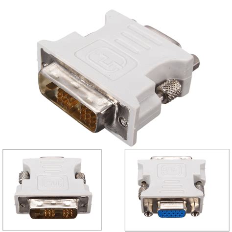 Average rating:0out of5stars, based on0reviews. DVI-D (18+1) Dual Link Male to VGA HD15 Female Adapter ...