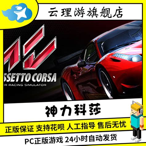 PC中文正版 steam游戏 Assetto Corsa 拟真赛车游戏 神力科莎 国区激活码CDKey 送码网