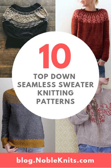 10 Top Down Seamless Raglan Sweater Patterns — Blognobleknits