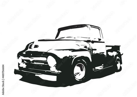 Ford F100 Stock Vector Adobe Stock