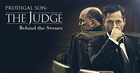 Prodigal Son Behind The Scenes Of The Judge With Robert Duvall Roibert Downey Jr And Vera