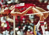 Dwight Stones/American High Jumper. In 1973 he jumped 7"7' - the first ...