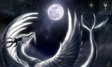 Angel Of Night Embracing The Moon By Gewalgon On Deviantart