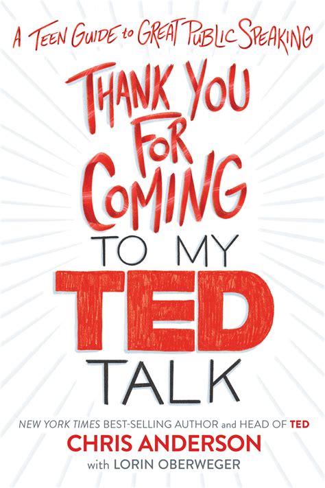 Thank you for coming has been found in 9216 phrases from 8018 titles. Order Thank You for Coming to My TED Talk: A Teen Guide to ...