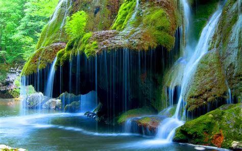 Bigar Cascade Falls Beautiful Waterfall In Caras Severin Romania