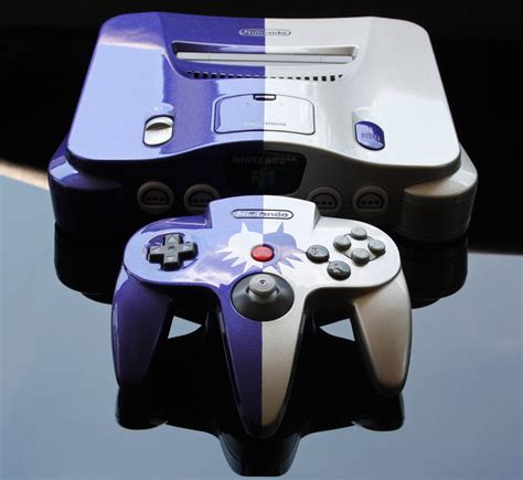 Custom Majoras Mask Nintendo 64 Console By Zoki64 On