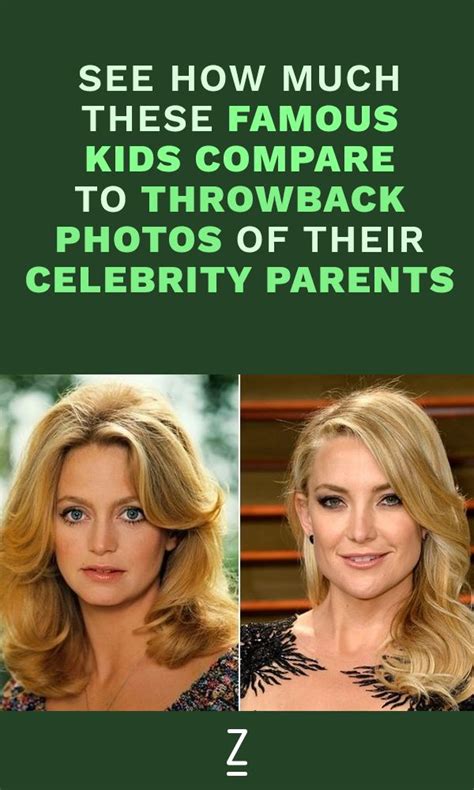 See How Much These Famous Kids Compare To Throwback Photos
