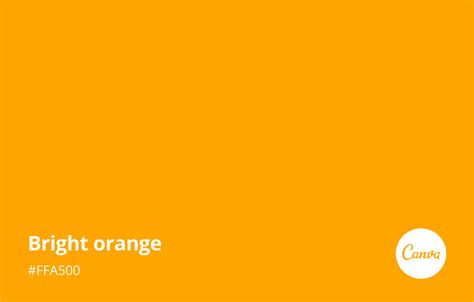 Bright Orange Meaning Combinations And Hex Code Canva Colors
