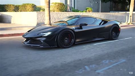 “insane” Ferrari Sf90 Spider With First Full Cf Body Kit Shows A