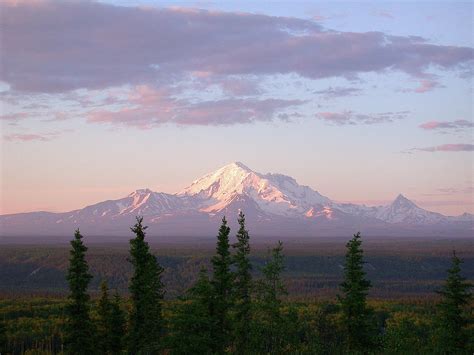 Alaska Mountains Sunset