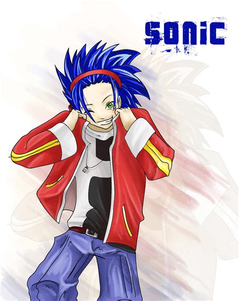 Sonic Human By Shamcy On Deviantart