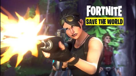 Fortnite Save The World Ps4 Pro Gameplay Youtube