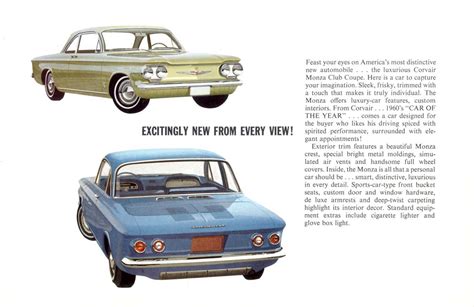 1960 Chevrolet Corvair Brochure
