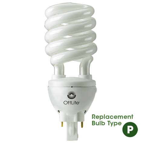 Ottlite Sb25 P Ffp 25watt Replacement Cfl Swirl Bulb Type P