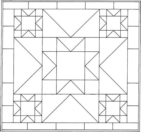 Simple Geometric Coloring Pages Coloring Home