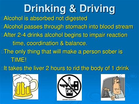 Ppt Drinking And Driving Powerpoint Presentation Free Download Id