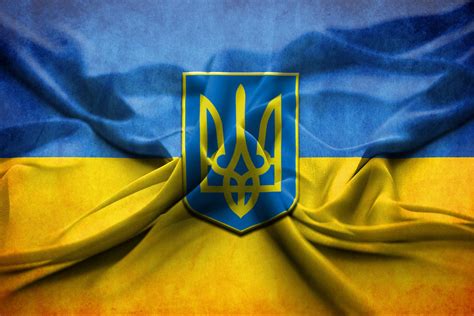Герб Украины — Обои на рабочий стол HD качества