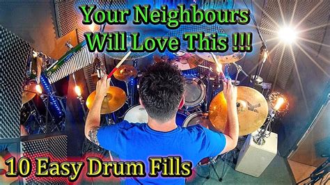 Get Creative Learn 10 Easy Drum Fills Drum Tutorial Lesson Youtube