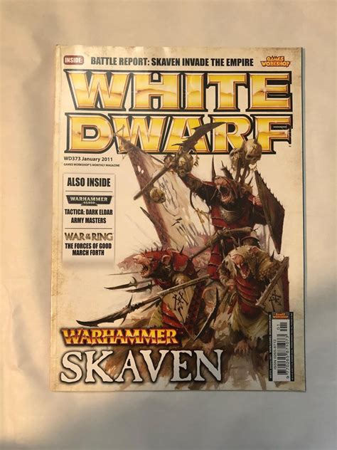 White Dwarf January 2011 Warhammer Skaven Invad 407258211 ᐈ Köp På