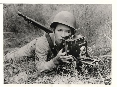 1942 Photographer Kenneth Elk With The Us Armys 163rd Signal Photo