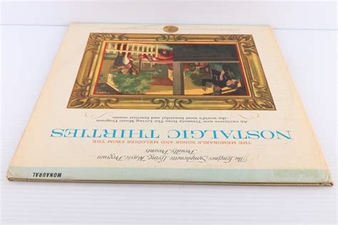 The Nostalgic Thirties Longines Symphonette Singing Choraliers Vinyl 2xlp Ebay