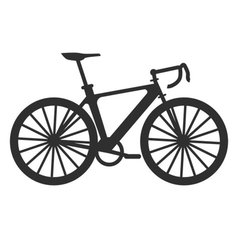 Silhueta de bicicleta de montanha - Baixar PNG/SVG ...
