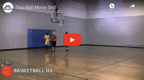 Two Basketball Competitive Dribbling Drill