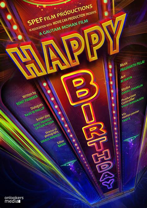 Gsc is an abbreviation for golden screen cinemas which has unknowingly to me, surpasses its 30th year mark. Happy Birthday Malayalam Movie First Look Poster-Asif Ali ...